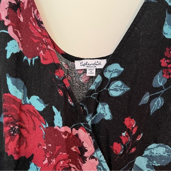 Splendid Floral Long Sleeve Floral Maxi Dress - Picture 5 of 7